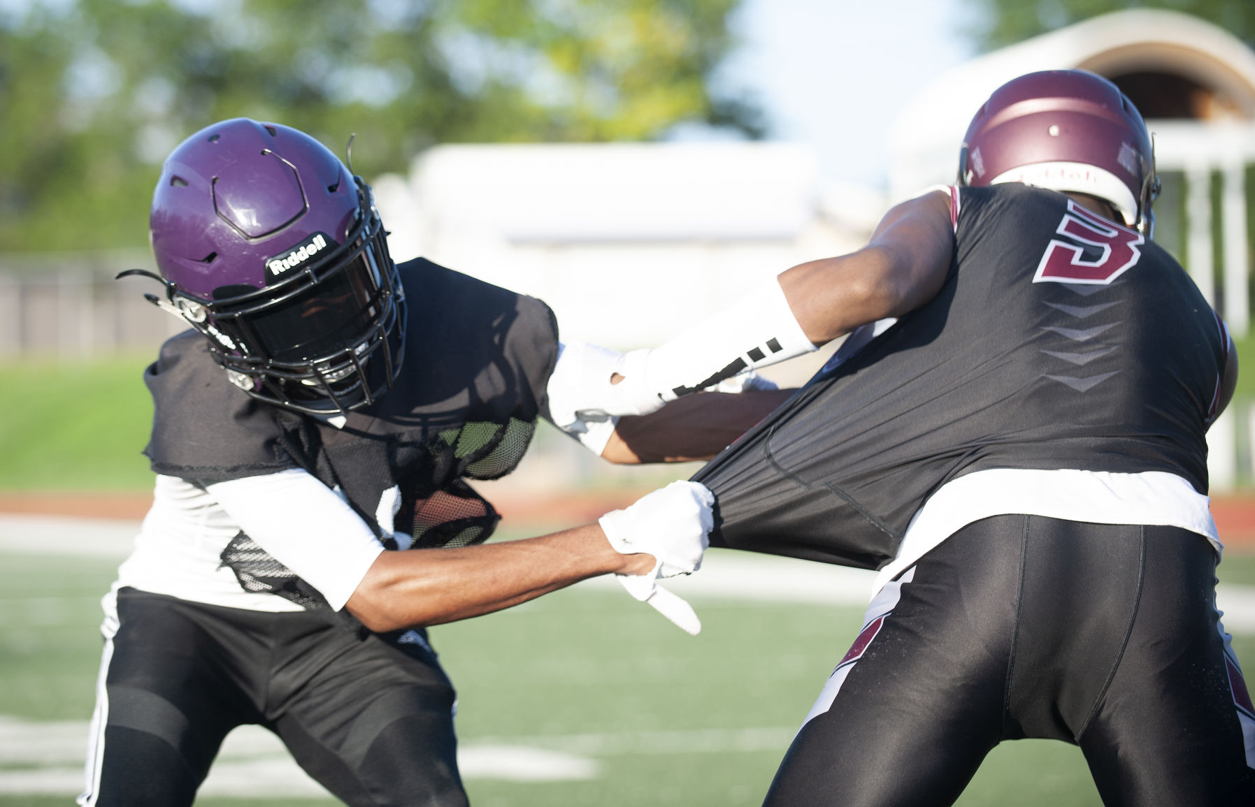 Cardinal Ritter and Parkway North football practice